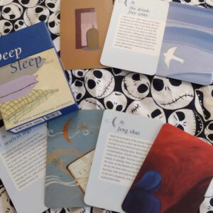 The Deep Sleep Deck: 50 Natural Sleep-Inducing Techniques | Out of Print | With Box | USED | $17.99